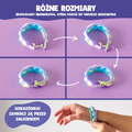 BONNYCO - 30 bransoletek Pop It z breloczkami na przyjęcie dla dzieci