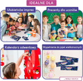 BONNYCO - 30 bransoletek Pop It z breloczkami na przyjęcie dla dzieci