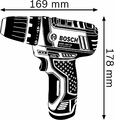 Bosch Professional GSR 12V-15 2x2,0 Ah – wiertarko-wkrętarka z osprzętem 39 szt.