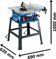 Bosch Professional GTS 254 – piła stołowa 1800 W, tarcza 254 mm – zdjęcie 2