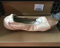 Buty damskie balerinki widok z prawej strony