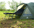 CampFeuer łóżko karpiowe XXL 210 x 85 cm – składane łóżko wędkarskie z 8 nogami