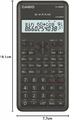 Casio FX-82MS-2 kalkulator naukowy szkolny 240 funkcji – szary