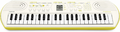 Casio SA-80 – mini keyboard dla dzieci, 44 klawisze, biało-zielony