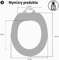 Cornat Safeline 2.0 – deska sedesowa wolnoopadająca, biała – zdjęcie 3