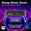 Crucial T710 1TB – dysk SSD M.2 2280 NVMe PCIe 5.0 (CT1000T710SSD8)