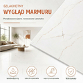 CYEER Panele winylowe samoprzylepne 3,6 m2, biały marmur 30x30 cm – zdjęcie 5