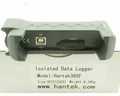 Cyfrowy rejestrator danych multimetr Hantek 365F BT widok gniazd