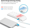 Czujnik ruchu lampka nocna LED OMERIL na magnes USB widok ładowania.