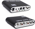 Dekoder optyczny cyfrowy dźwięku 5.1 6RCA SPDIF DTS AC3 widok z tyłu