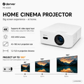 Denver PR-4300 Mini rzutnik LED 400 ANSI z Bluetooth, wejście 4K – zdjęcie 2