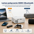 Denver PR-4300 Mini rzutnik LED 400 ANSI z Bluetooth, wejście 4K – zdjęcie 5