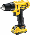 DeWALT DCD710D2 10,8 V 2 x 2 Ah – wiertarko-wkrętarka z ładowarką i walizką