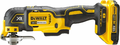 DeWALT DCS355D2 narzędzie wielofunkcyjne XR 18V – 2x2 Ah, 35 akcesoriów, TSTAK