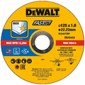 DeWALT DT20540 – tarcze do cięcia stali nierdzewnej 125 x 1,0 mm, 100 szt.