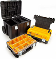 DeWALT DWST83411-1 TSTAK Tower – mobilny zestaw 3 skrzyń na kółkach IP54