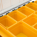DeWALT TSTAK V DWST1-71194 – organizer z przezroczystą pokrywą i pojemnikami