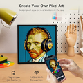 Divoom Pixoo-64 – panel LED WiFi 64x64 pixel art, czarny – zdjęcie 2
