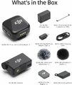DJI Mic Mini 2 TX + 1 RX – bezprzewodowy mikrofon do kamery, czarny – zdjęcie 6