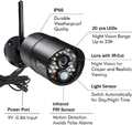 Dodatkowa kamera kulowa Sequro GuardPro HD IP66 czarny widok opisu.