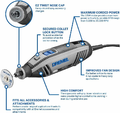 Dremel 4250 175 W – narzędzie obrotowe, zestaw z 45 akcesoriami – zdjęcie 2