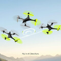 Dron Aukey mohawk one-key returning Quadcopter widok skręcania