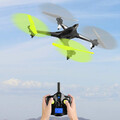 Dron Aukey mohawk one-key returning Quadcopter widok w locie