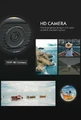 Dron JJRC H55 kamera HD 720P WiFi wodoodporny Tracker bez aparatury widok kamery