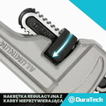 DURATECH Klucz hydrauliczny aluminiowy 350 mm do rur – zdjęcie 5