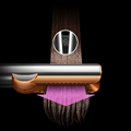 Dyson Airstrait HT01 – prostownica powietrzem, ceramiczny róż/różane złoto – zdjęcie 4