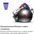 Dyson Big Ball Parquet 2 – odkurzacz sankowy do podłóg drewnianych, fioletowy – zdjęcie 3