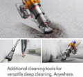Dyson V15 Detect Absolute – odkurzacz bezprzewodowy, żółty/nikiel – zdjęcie 4