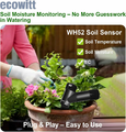 ECOWITT WH52 – zestaw 4 bezprzewodowych czujników wilgotności gleby 3 w 1 – zdjęcie 8