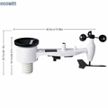 ECOWITT WS2910 – stacja pogodowa 7 w 1 z 7-calową konsolą LCD – zdjęcie 4