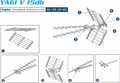 Edision YAGI V antena zewnętrzna UHF 15dB z filtrem 5G LTE – zdjęcie 4