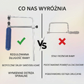 Ejoyous Piła włosowa jubilerska z regulowaną ramą, 6 brzeszczotów – zdjęcie 6