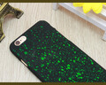 Etui iPhone 6 stars gwiazdy galaxy case zielony widok aparatu