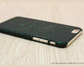 Etui iPhone 6 stars gwiazdy galaxy case zielony widok z boku