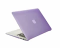 Etui Macbook AIR 13'' obudowa hard case kolor liliowy widok z lewej strony