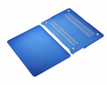 Etui Macbook AIR 13'' obudowa hard case kolor modrakowy widok na front i tył