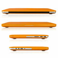 Etui Macbook PRO RETINA 13'' OBUDOWA HARD CASE kolor pomarańczowy widok profilu