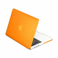 Etui Macbook PRO RETINA 13'' OBUDOWA HARD CASE kolor pomarańczowy widok z boku