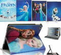 Etui pokrowiec skórzany Apple iPad Mini 2 3 Frozen Elsa x Olaf widok możliwości