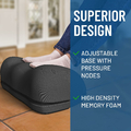 Everlasting Comfort ergonomiczny podnóżek z pianki memory – zdjęcie 2