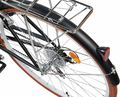 FabricBike Southken 28 cali - rower miejski w stylu retro, czarny – zdjęcie 8