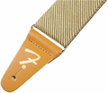 Fender Vintage Tweed pasek do gitary, skorzane konce, szerokosc 2 cala