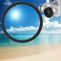 Filtr do obiektywu DJI Phantom 3 / 4 MC-UV widok z plażą