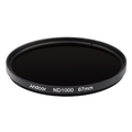 Filtr obiektywu ND1000 Andoer 67mm D2307 widok z tyłu