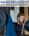 Fit-Flip ręcznik treningowy z mikrofibry 130x48 cm, granatowy – zdjęcie 5
