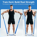 FitBeast – zestaw ekspanderów oporowych z akcesoriami – zdjęcie 3